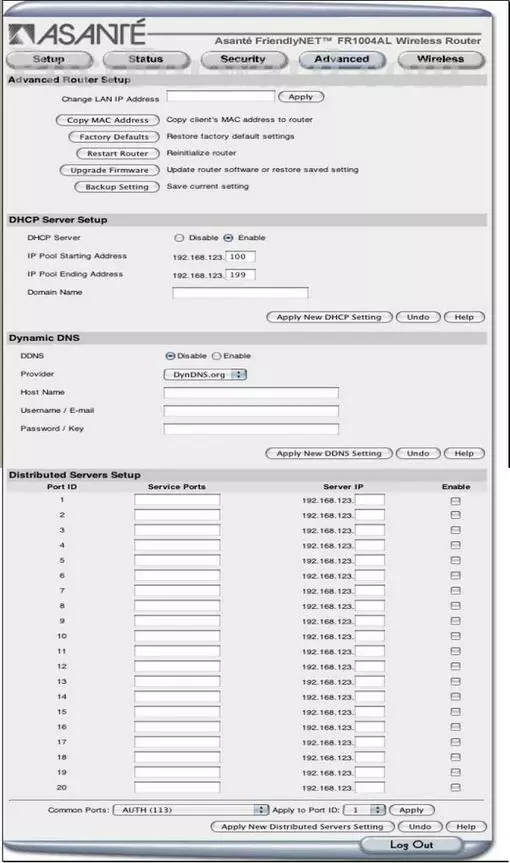 Asante FR1004ALFriendlyNet