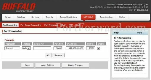 Buffalo WZR-600DHP_DD-WRT