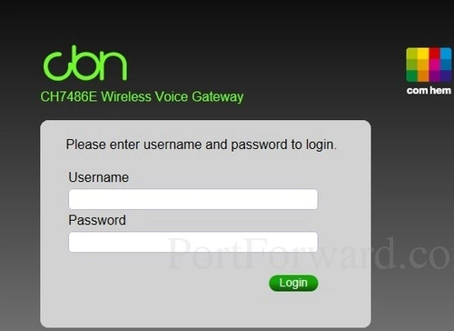 CBN CH7486E Login