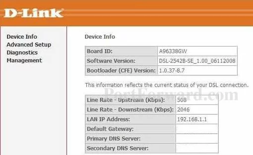 Dlink DSL-2524B