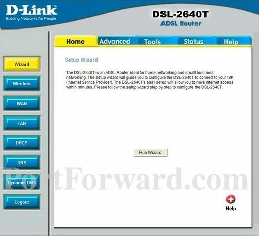 Dlink DSL-2640T