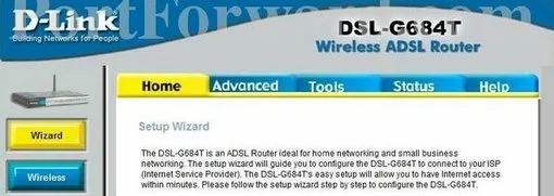 Dlink DSL-G684T