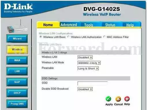 Dlink DVG-G1402S