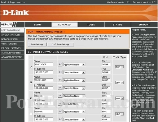 Dlink WBR-1310