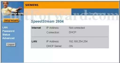 Efficient-Siemens Speedstream-2604