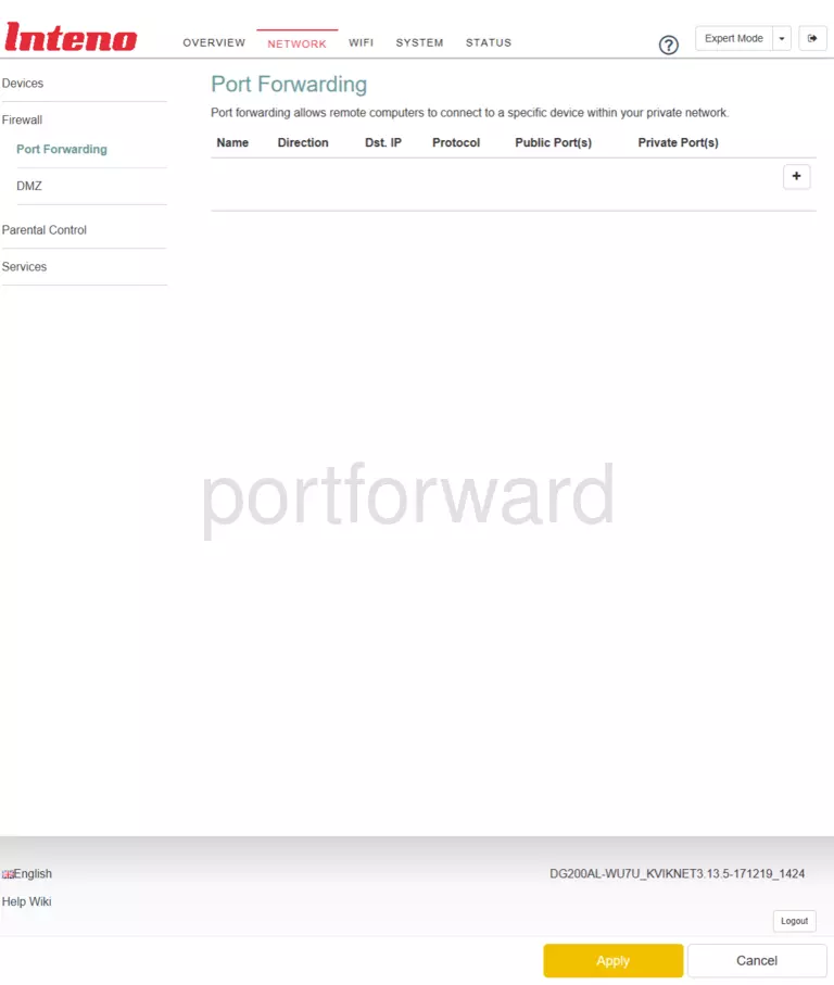 port forwarding