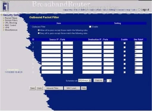 Level One FBR-1411TX