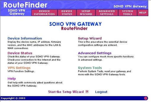 Multitech RouteFinder-RF560VPN