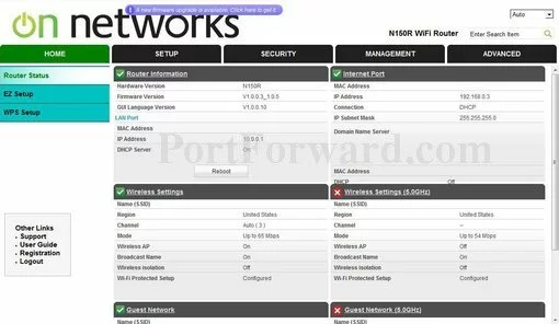 On Networks N150R