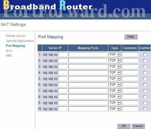 Pronets RT514WH2 port forward