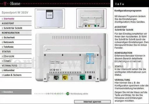 T-Com Speedport-W303V