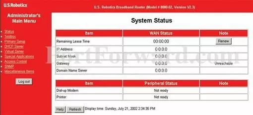 US Robotics USR8000A-03